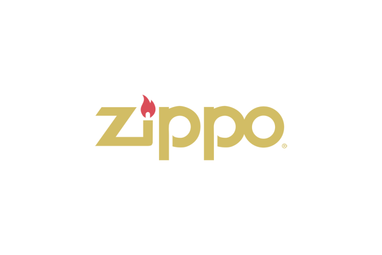 Zippo打火机logo矢量标志素材