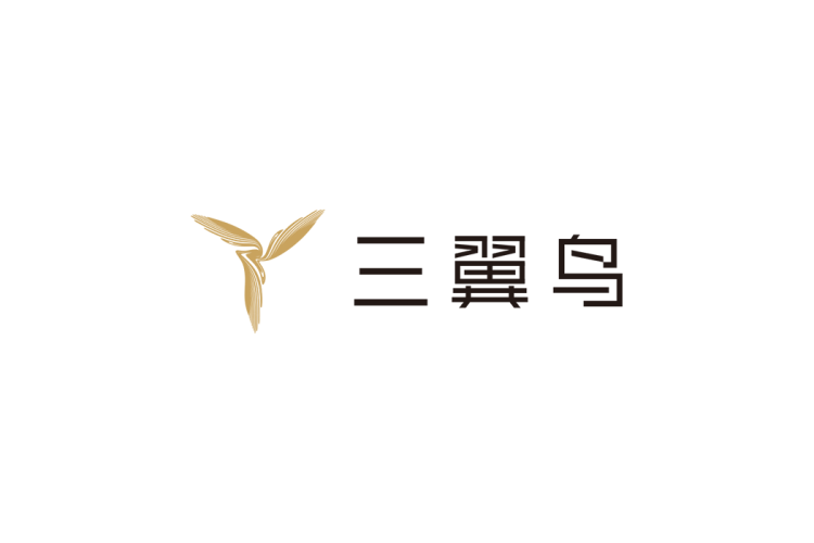 三翼鸟logo矢量标志素材