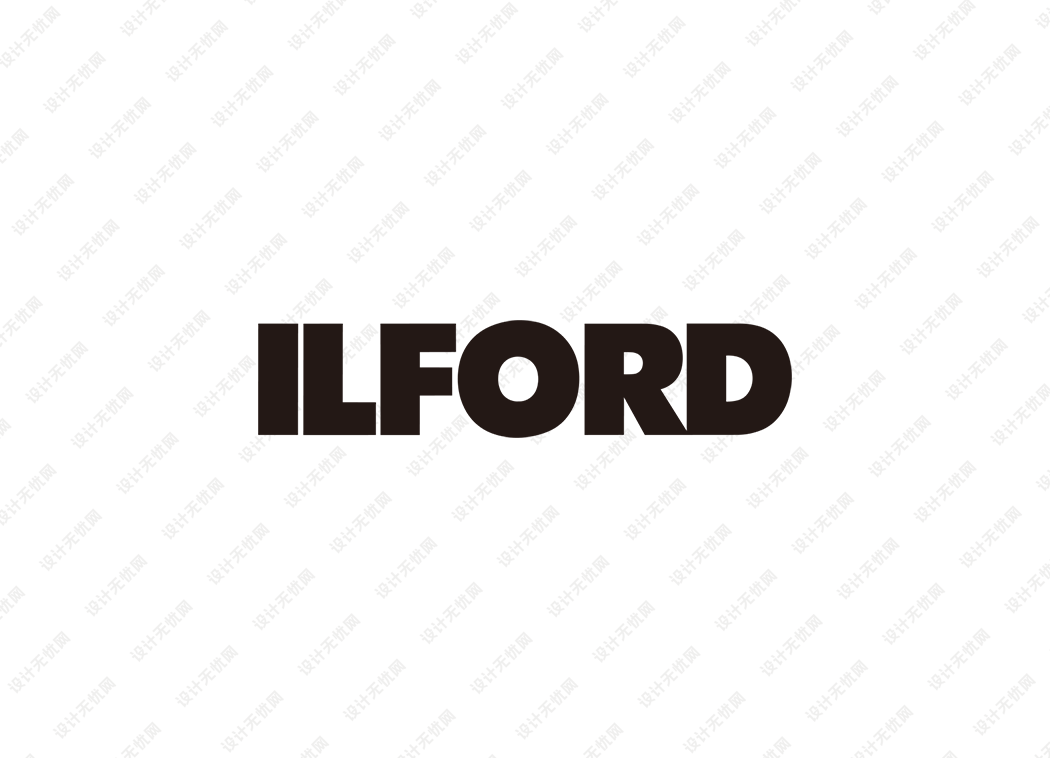 ilford伊尔福logo矢量标志素材