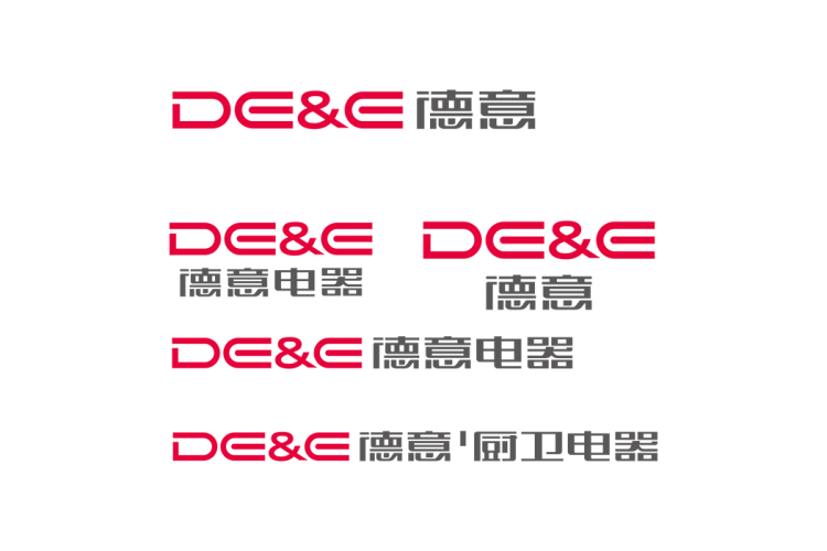 德意电器logo矢量标志素材
