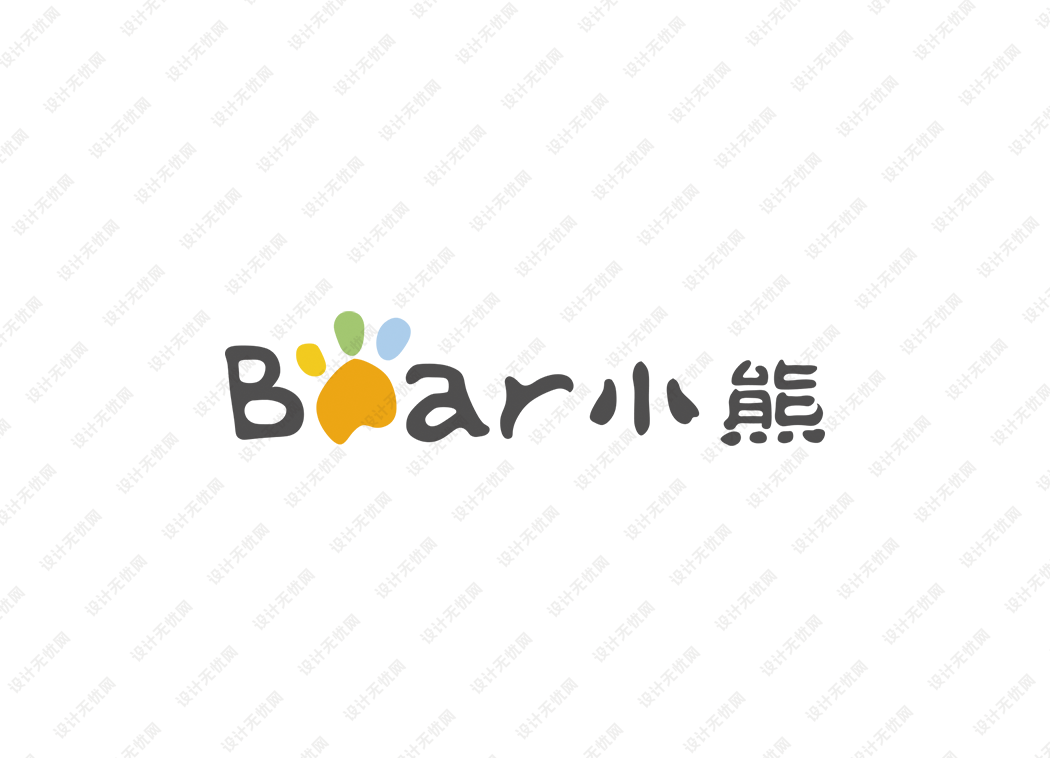 小熊电器logo矢量标志素材