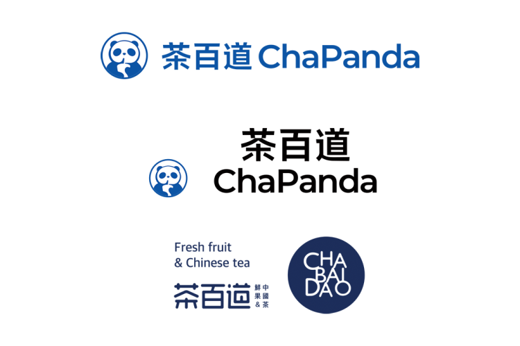 茶百道logo矢量标志素材