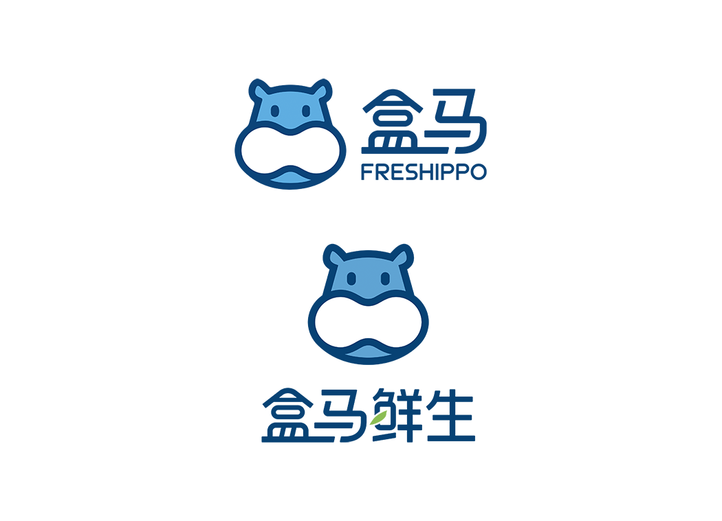 盒马鲜生logo矢量标志素材