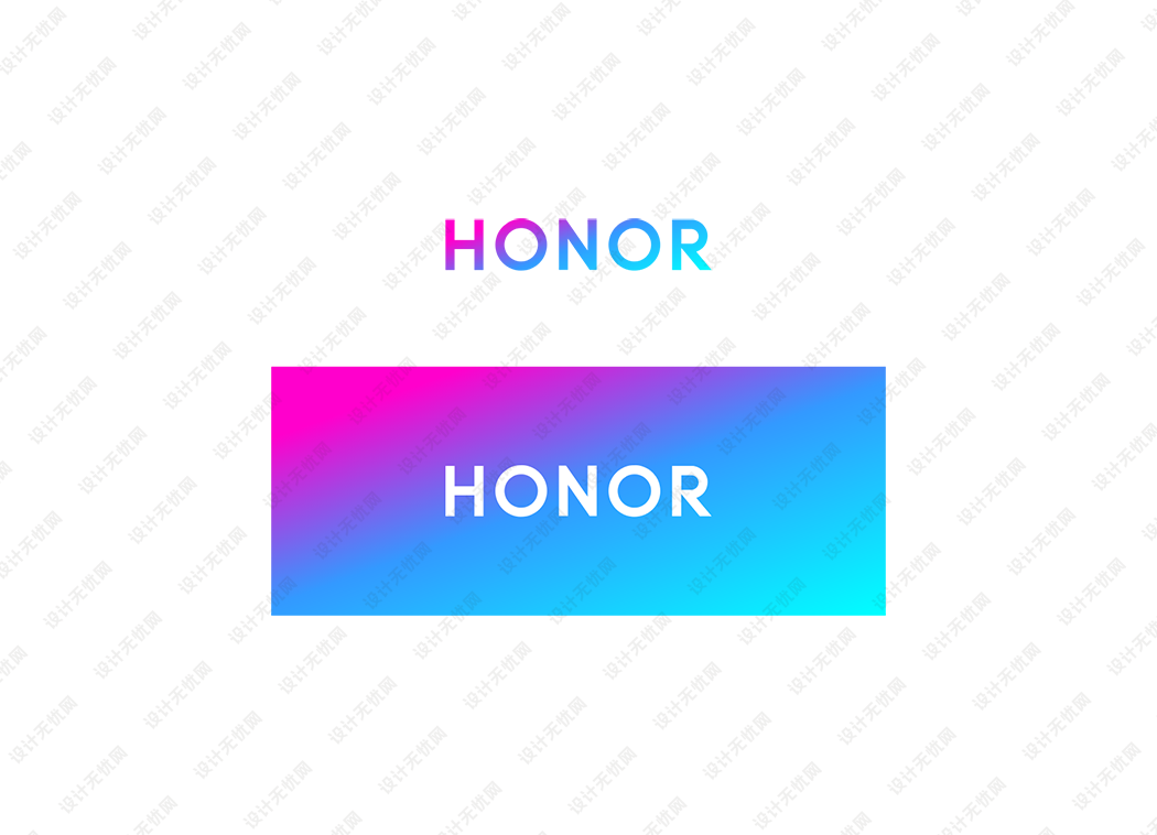 HONOR荣耀logo矢量标志素材