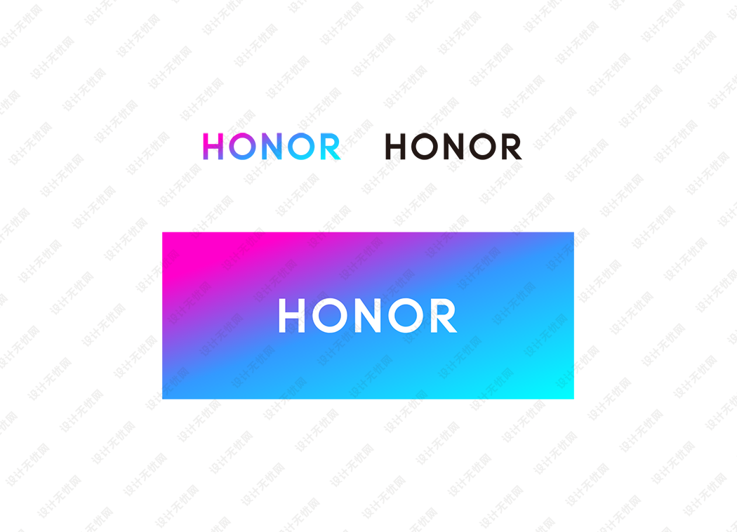 HONOR荣耀logo矢量标志素材