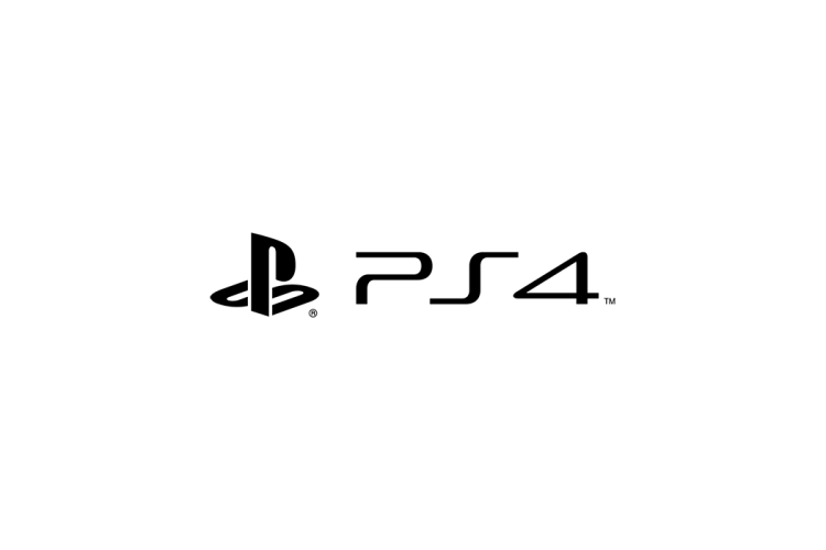 PS4游戏机logo矢量标志素材