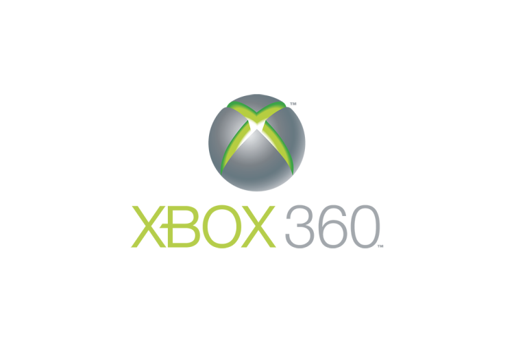 XBOX 360游戏机logo矢量标志素材