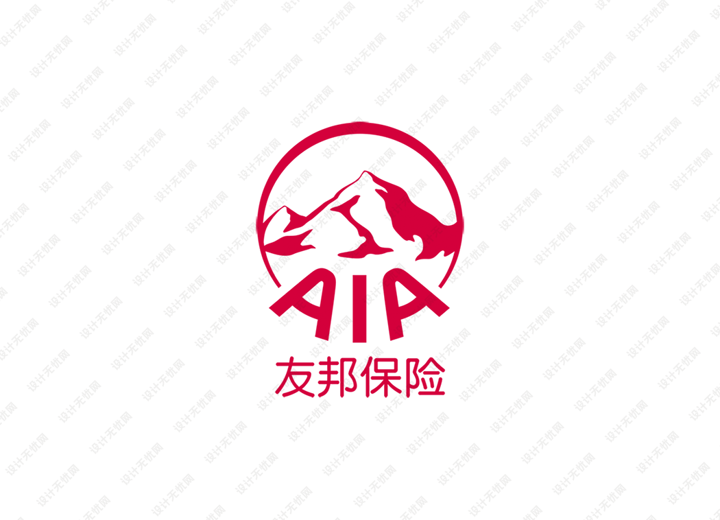 AIA友邦保险logo矢量标志素材