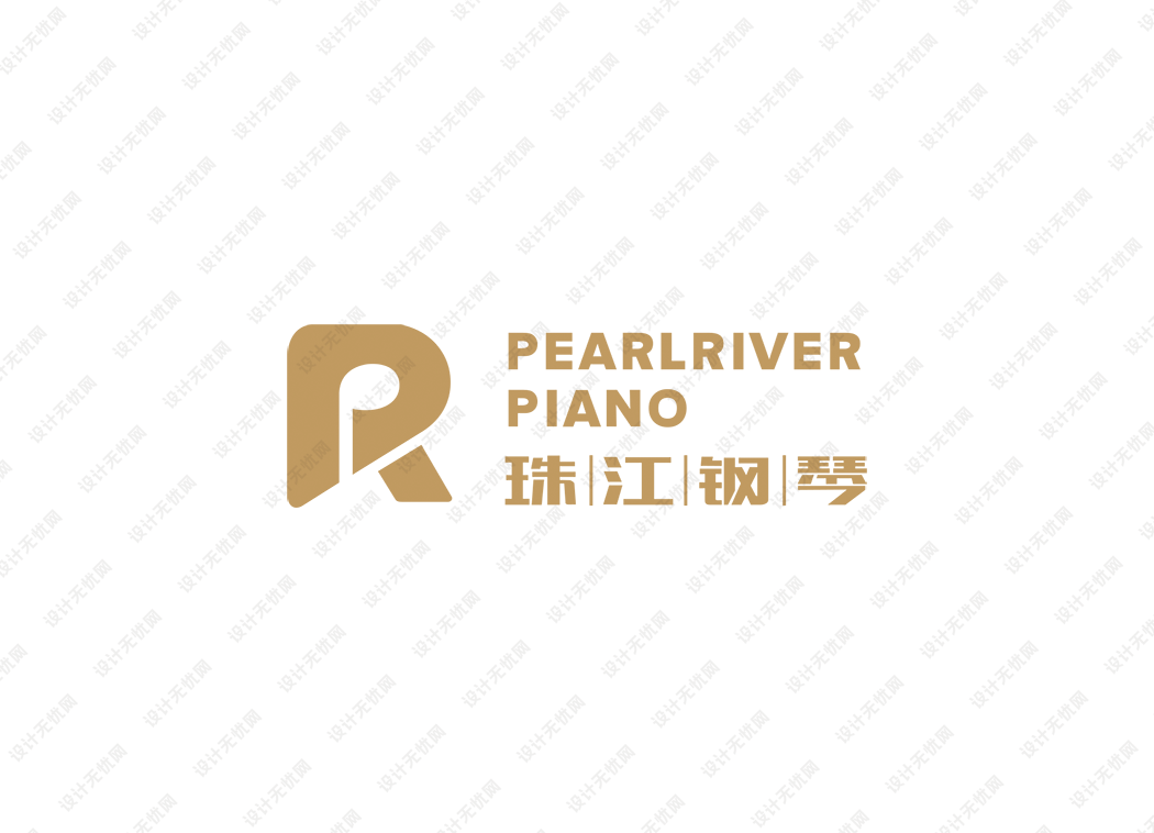 珠江钢琴logo矢量标志素材
