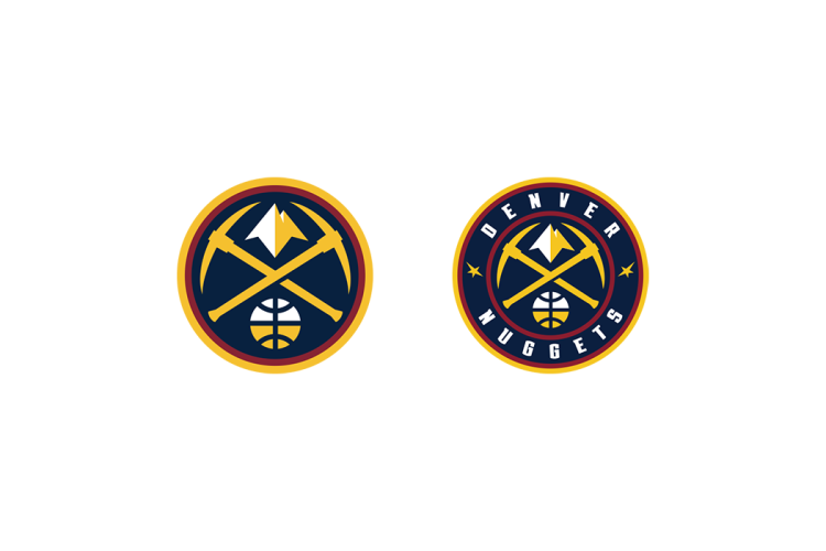 NBA丹佛掘金队logo矢量素材