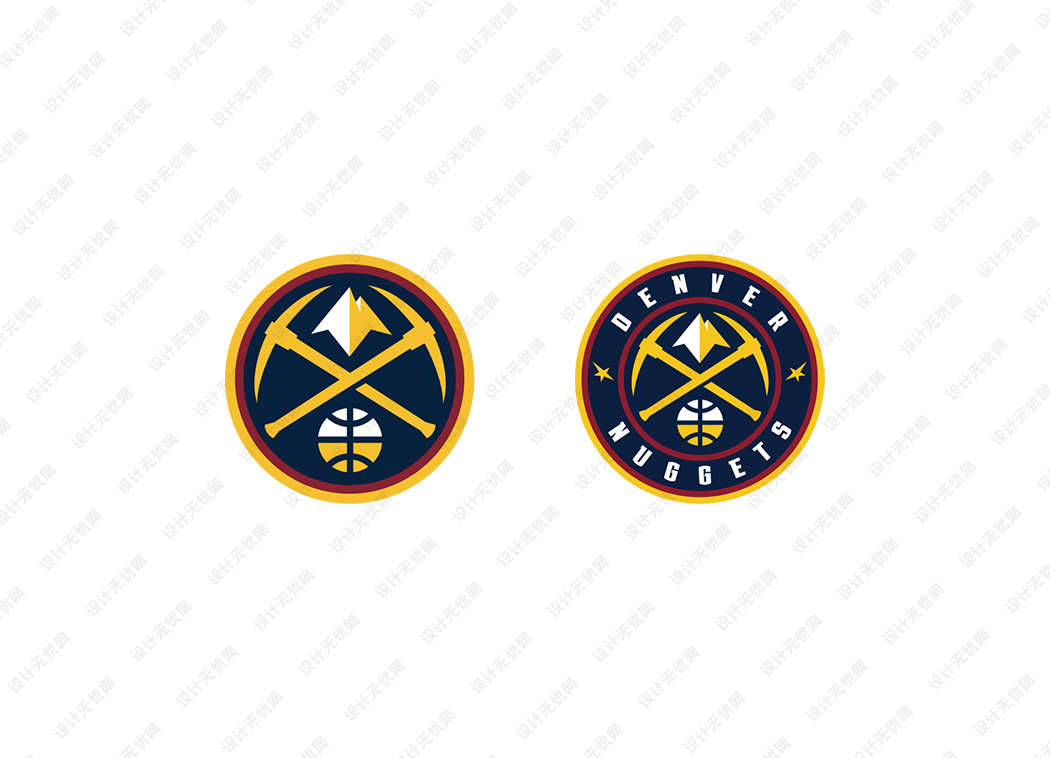 NBA丹佛掘金队logo矢量素材
