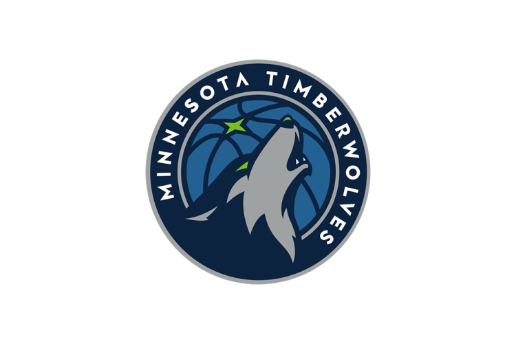 NBA明尼苏达森林狼队logo矢量素材