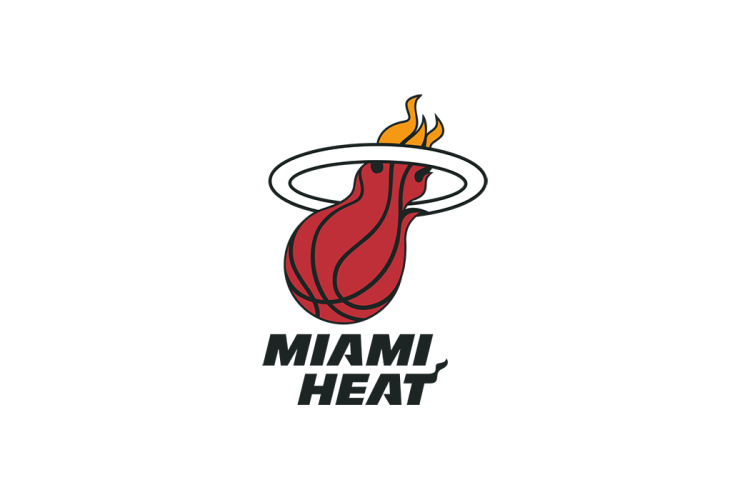 NBA迈阿密热火队logo矢量素材