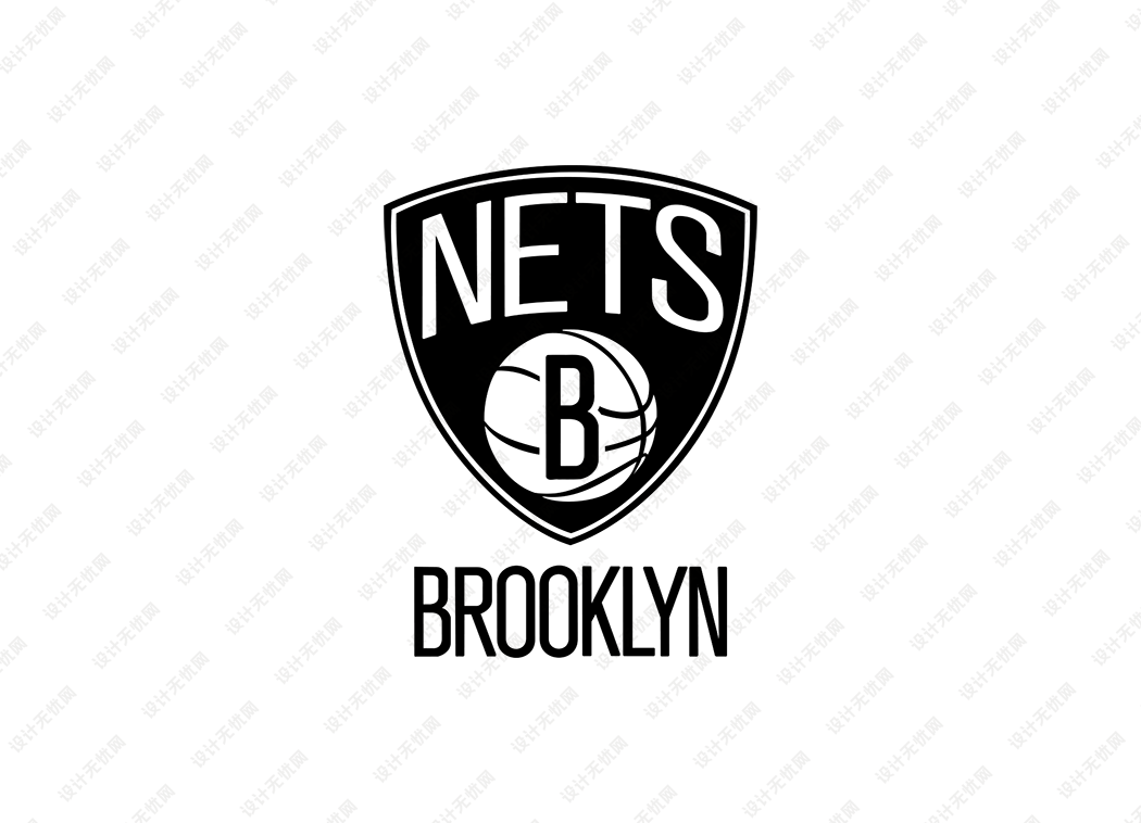 NBA布鲁克林篮网队logo矢量素材