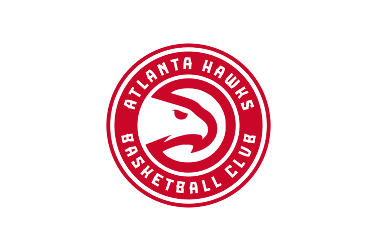 NBA亚特兰大老鹰队logo矢量素材