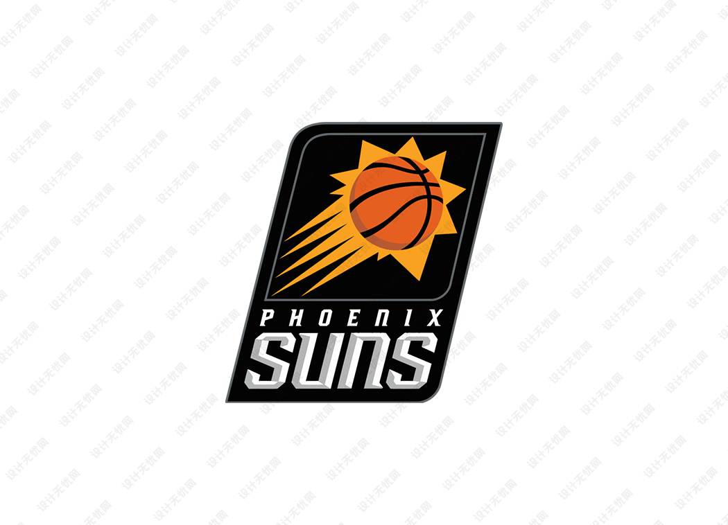 NBA菲尼克斯太阳队logo矢量素材