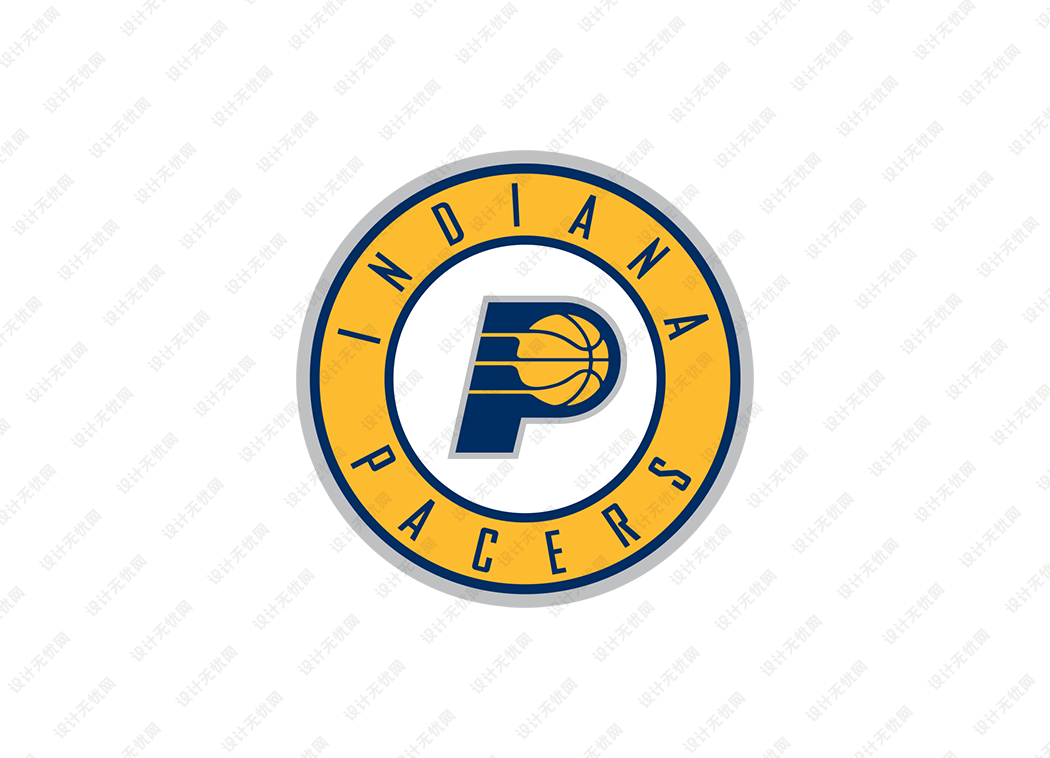 NBA印第安纳步行者队logo矢量素材