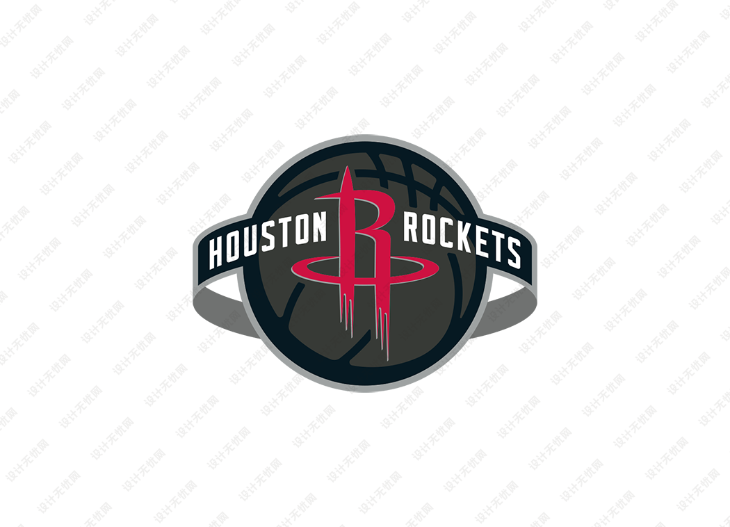NBA休斯敦火箭队logo矢量素材