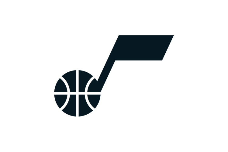 NBA犹他爵士队logo矢量素材