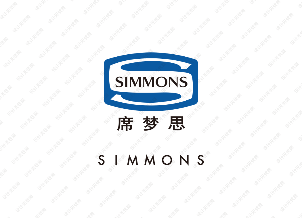 SIMMONS席梦思logo矢量标志素材