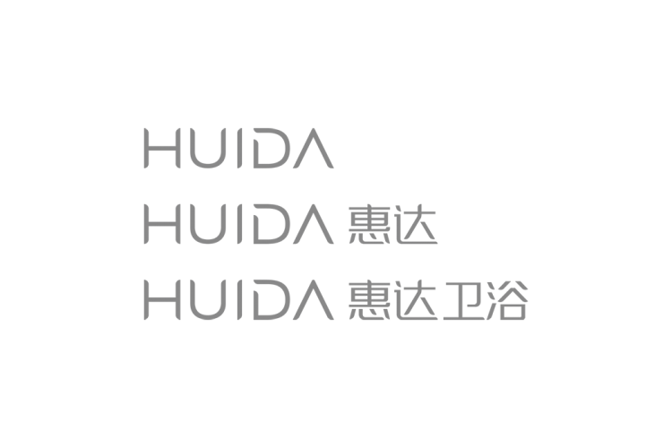 惠达卫浴logo矢量标志素材