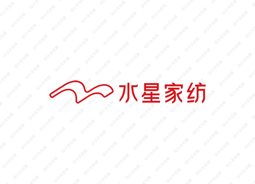 水星家纺logo矢量标志素材