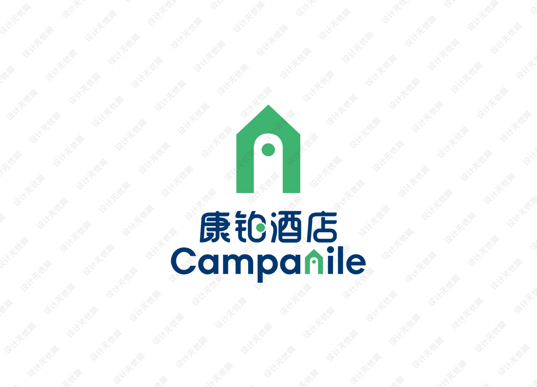 康铂酒店logo矢量标志素材