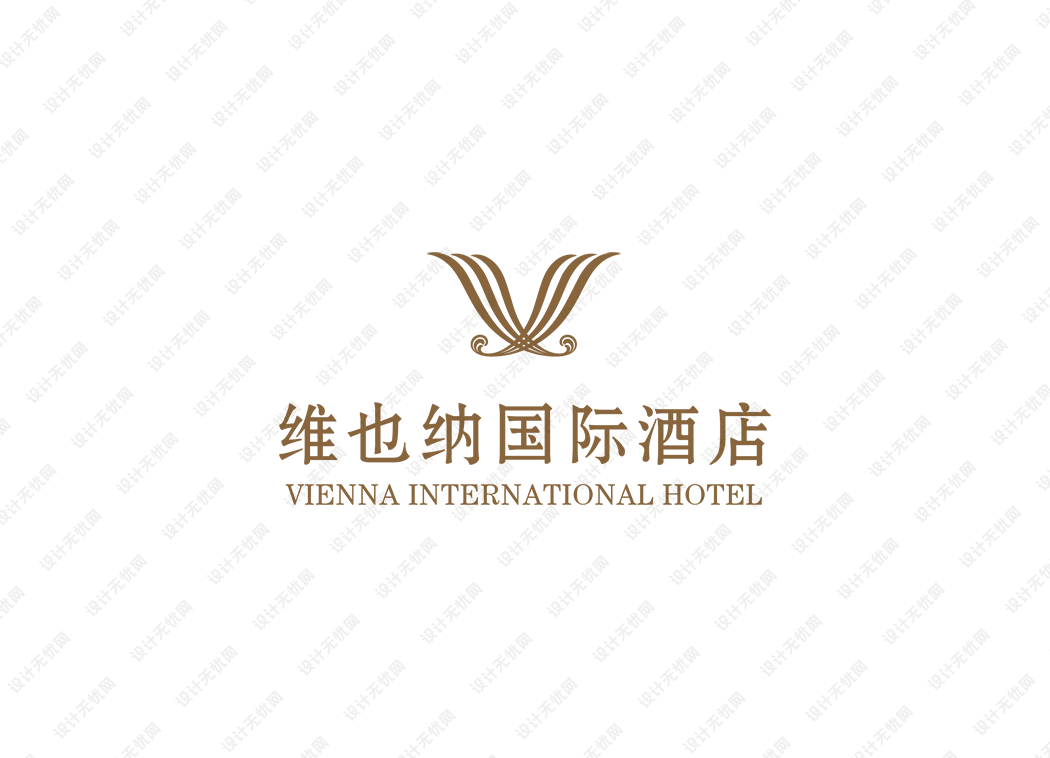 维也纳国际酒店logo矢量标志素材