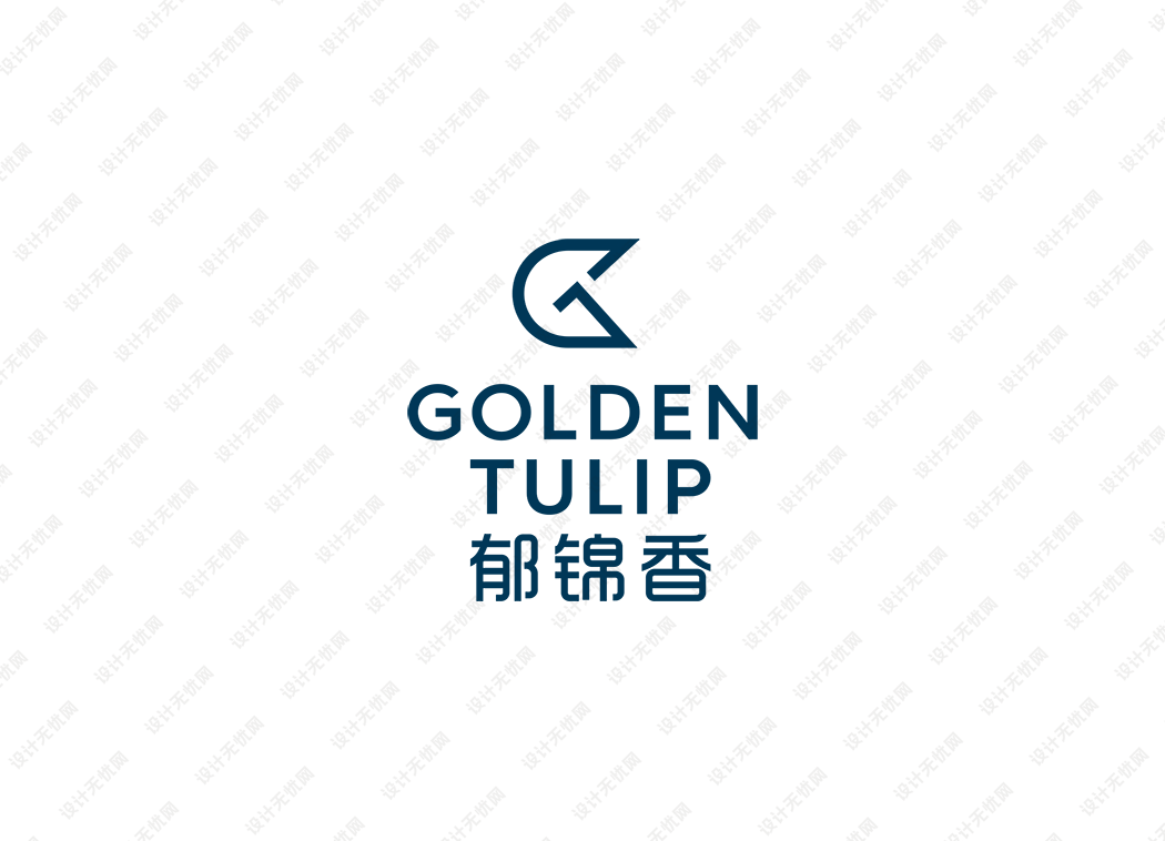 郁锦香酒店logo矢量标志素材