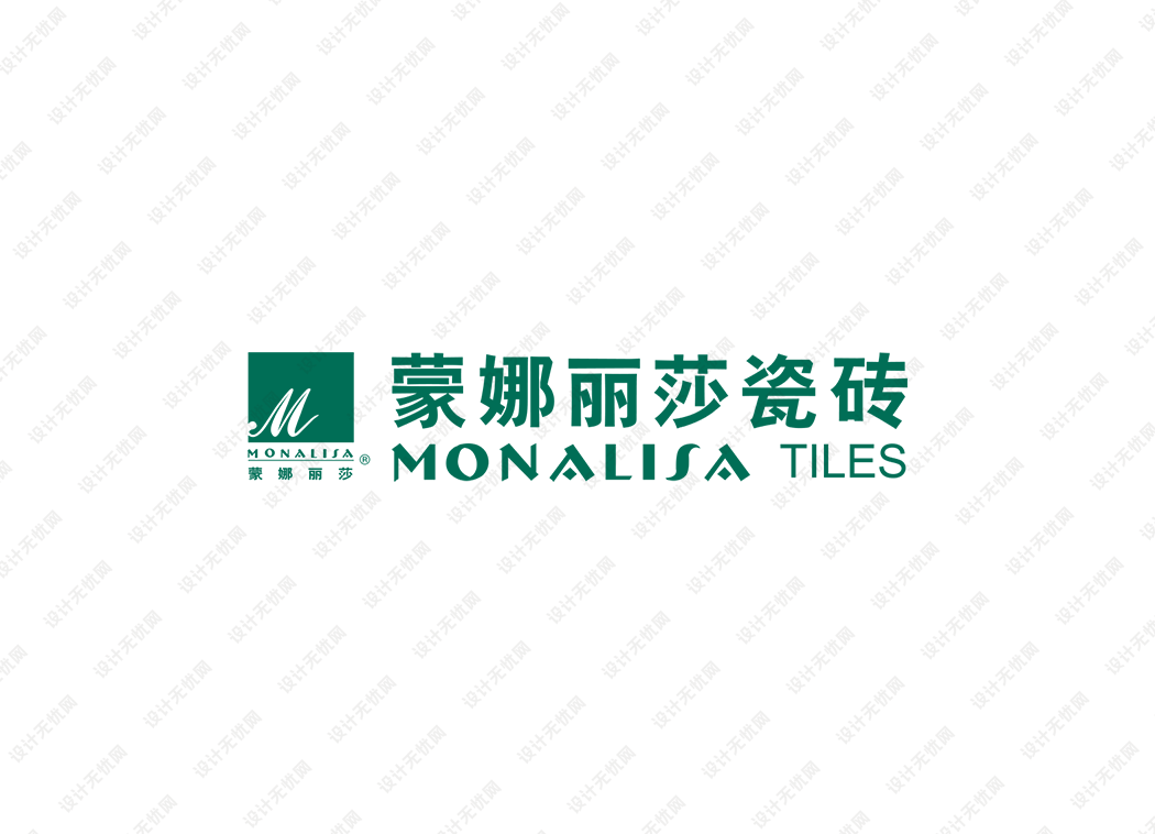 蒙纳丽莎瓷砖logo矢量标志素材