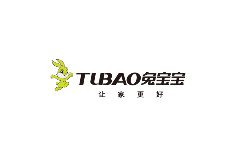 兔宝宝logo矢量标志素材