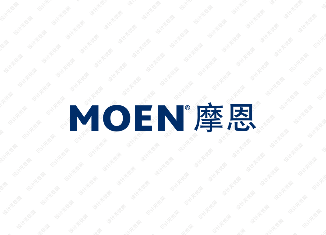 MOEN摩恩logo矢量标志素材