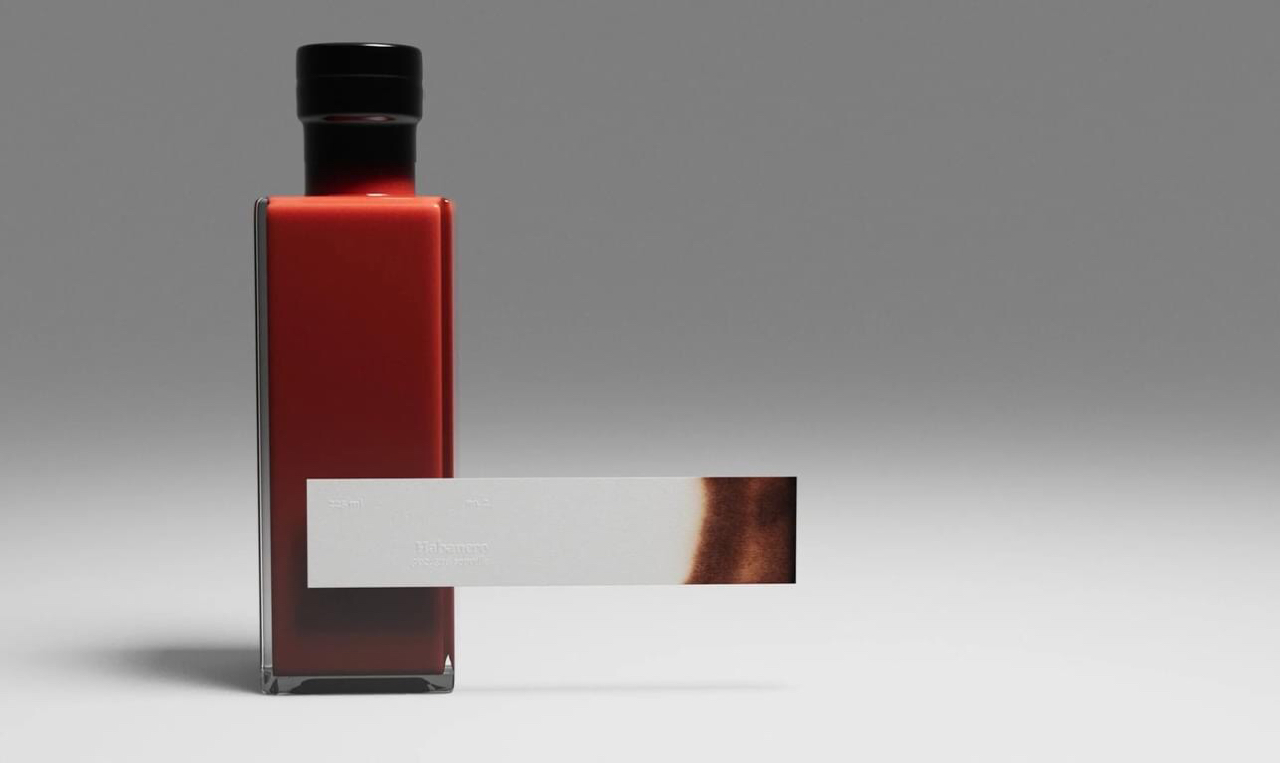将辣度视觉化，一款独特的辣酱包装设计