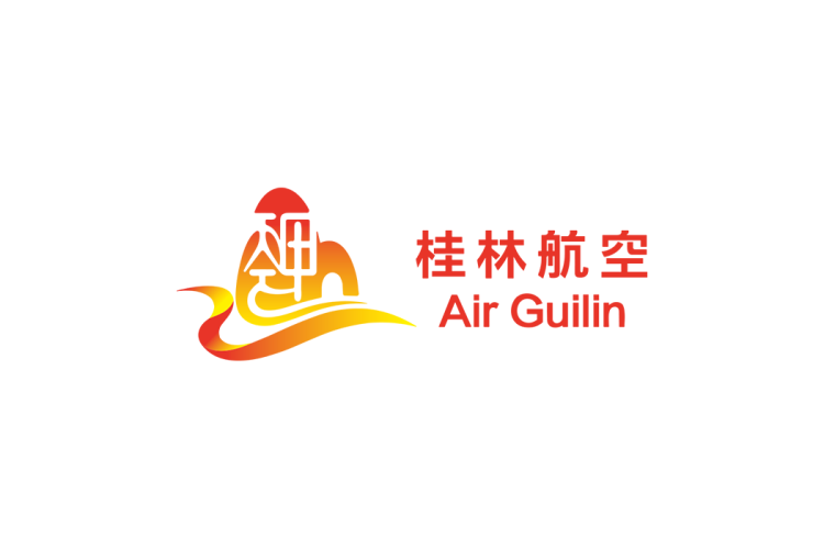 桂林航空logo矢量标志素材