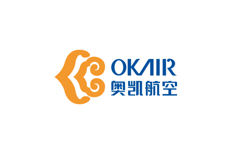 奥凯航空logo矢量标志素材