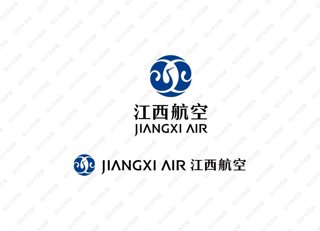 江西航空logo矢量标志素材