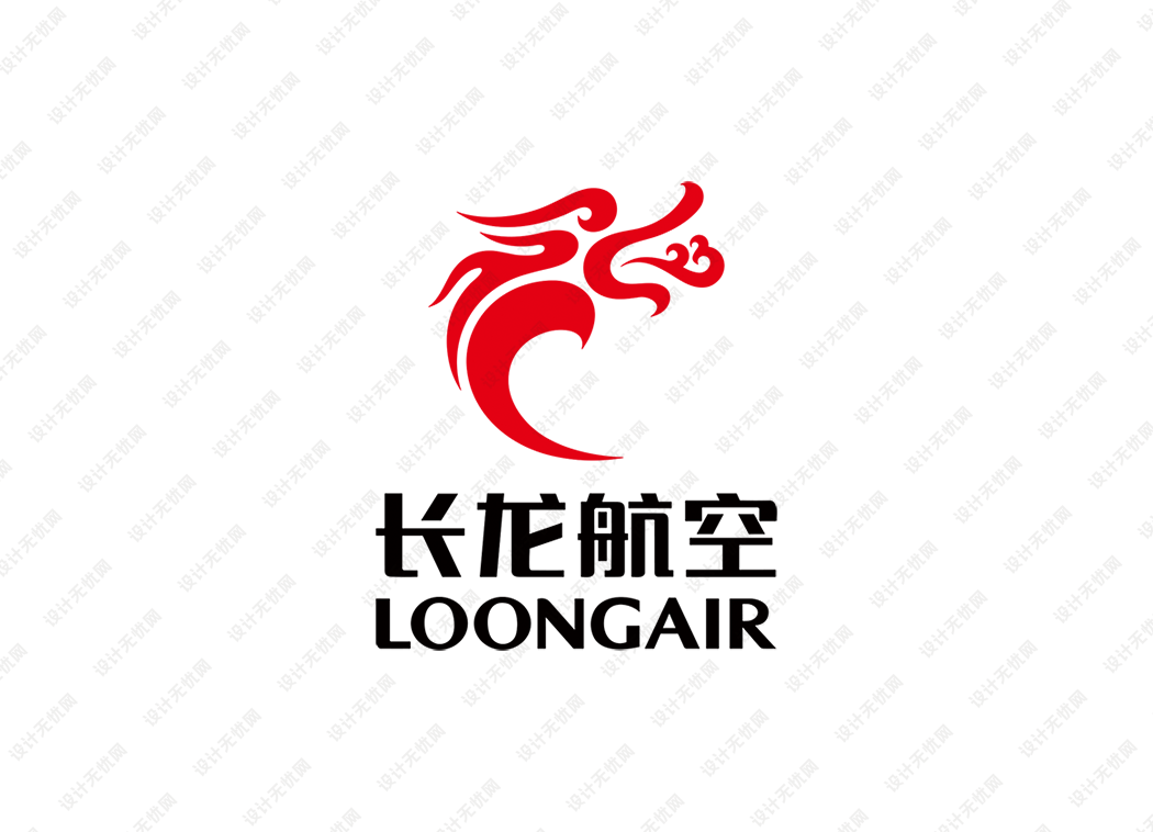 长龙航空logo矢量标志素材
