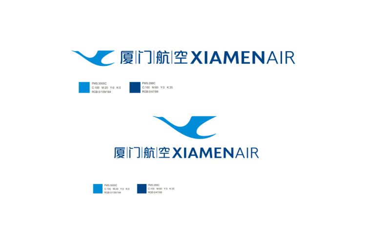 厦门航空logo矢量标志素材