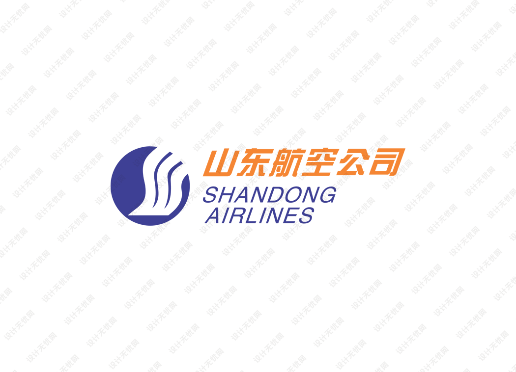 山东航空公司logo矢量标志素材