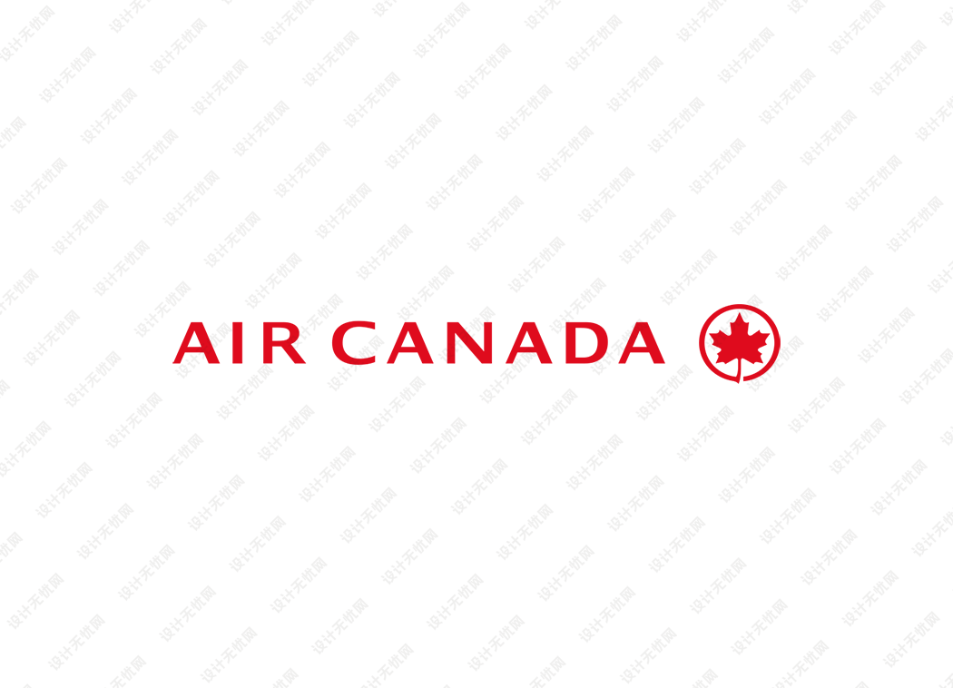 加拿大航空logo矢量标志素材