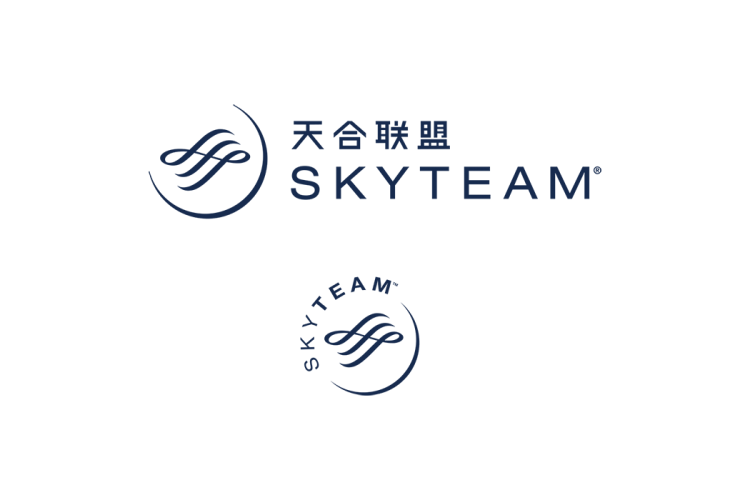 天合联盟(SkyTeam)logo矢量标志素材