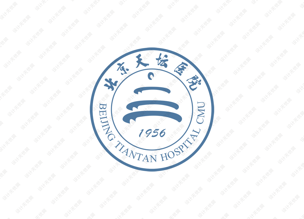 首都医科大学附属北京天坛医院logo矢量标志素材