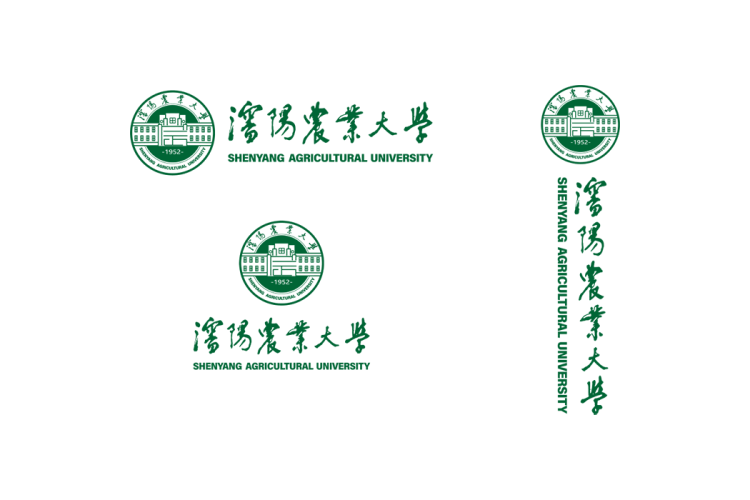 沈阳农业大学校徽logo矢量标志素材