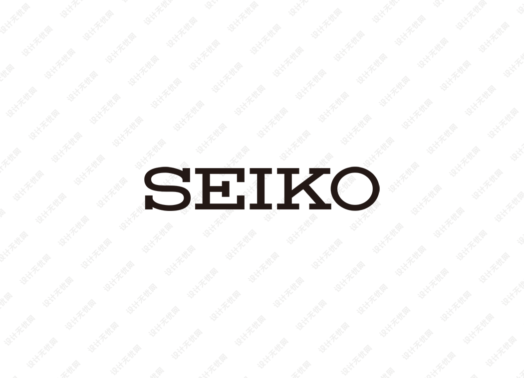 SEIKO精工手表logo矢量标志素材