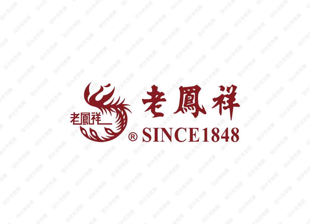 老凤祥logo矢量标志素材
