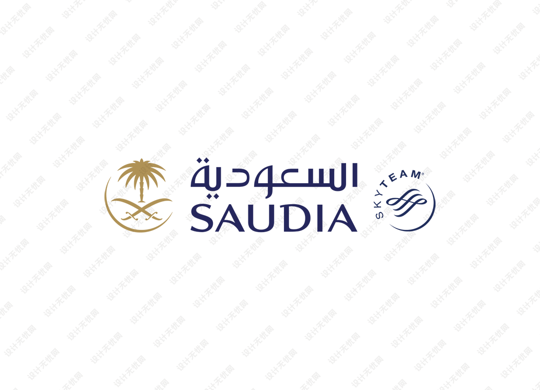 沙特阿拉伯航空logo矢量标志素材
