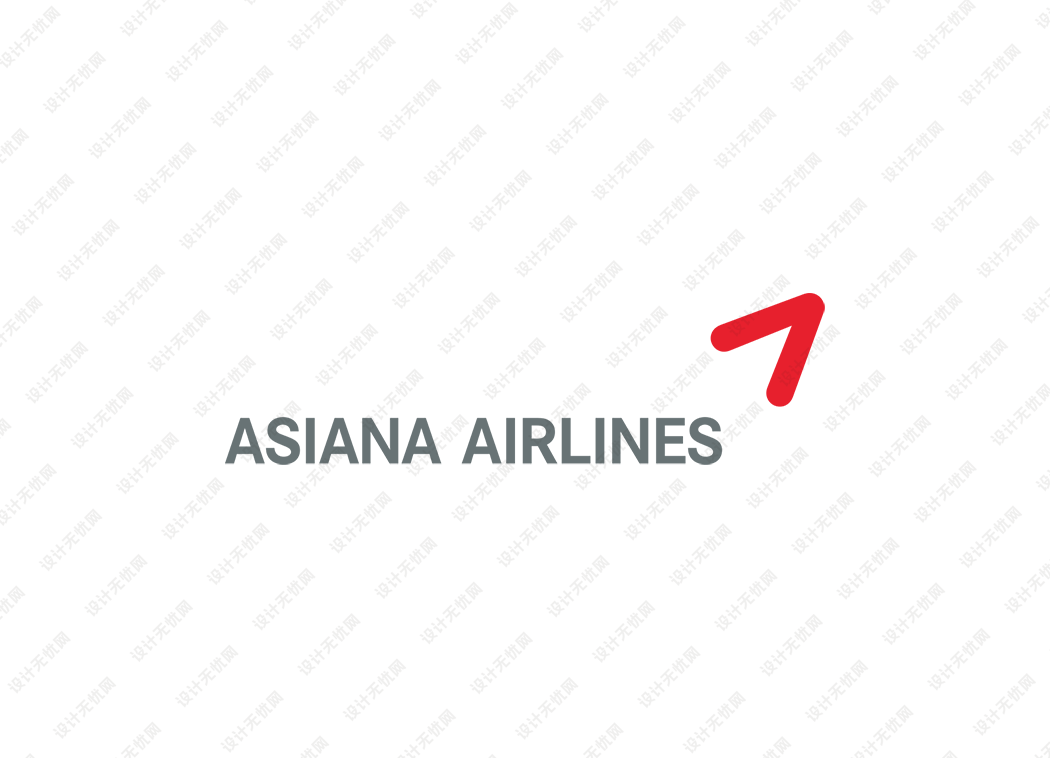 韩亚航空（Asiana Airlines）logo矢量标志素材