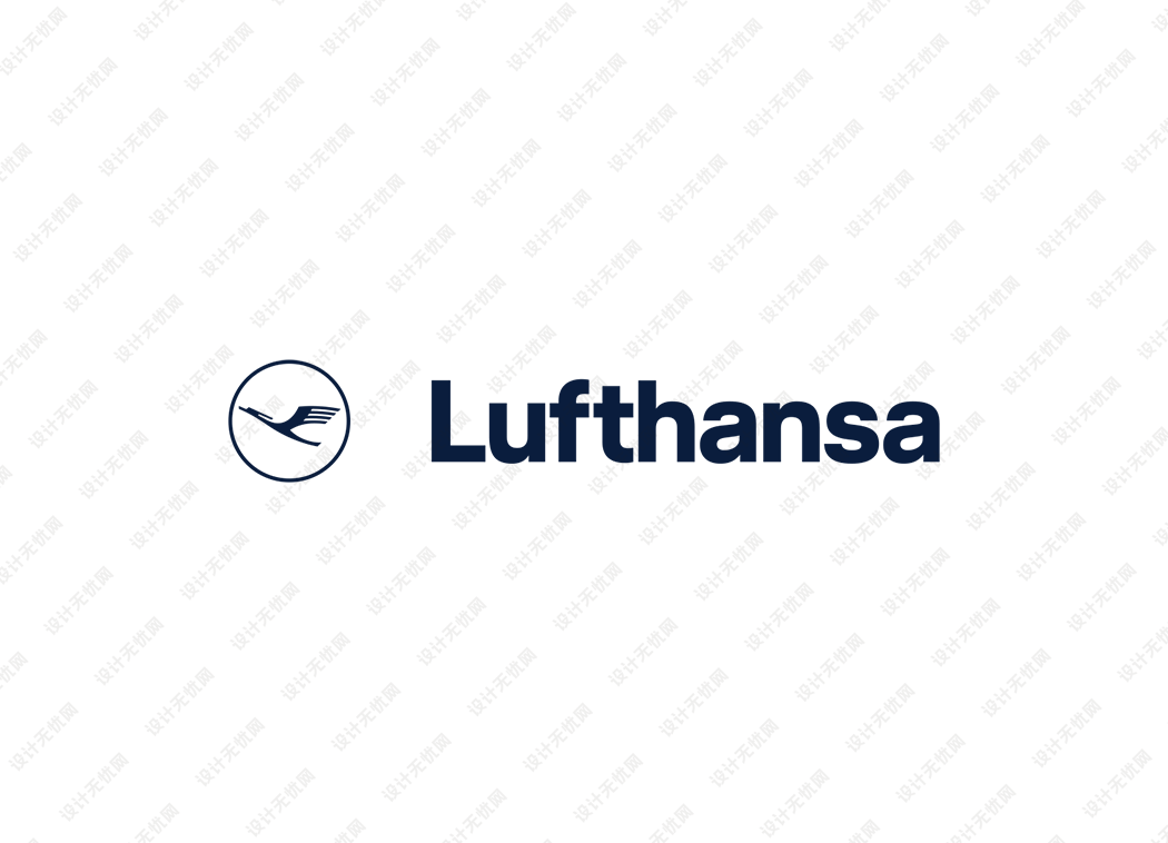 lufthansa汉莎航空logo矢量标志素材