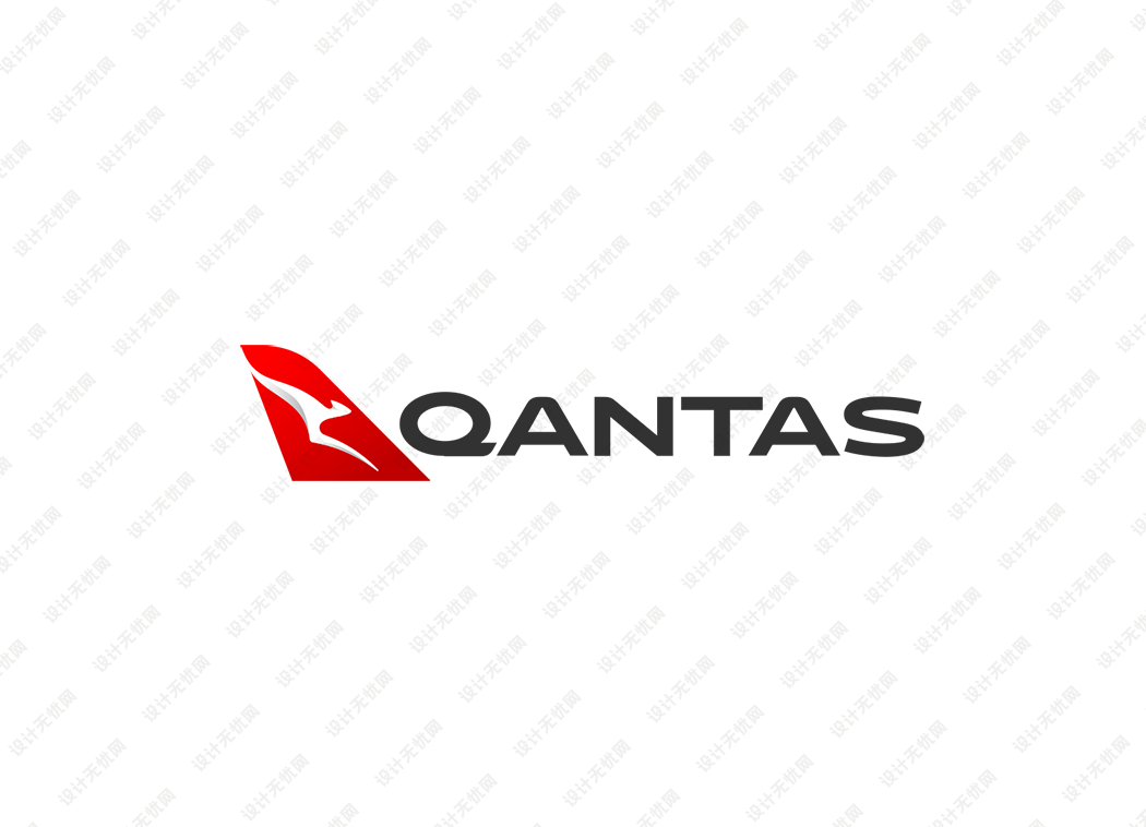 澳洲航空公司（Qantas Airways）logo矢量标志素材