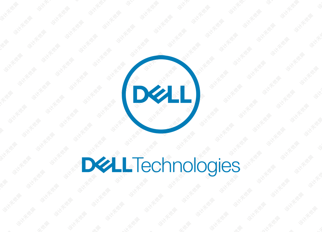 DELL戴尔logo矢量标志素材